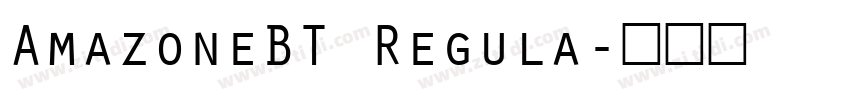 AmazoneBT Regula字体转换